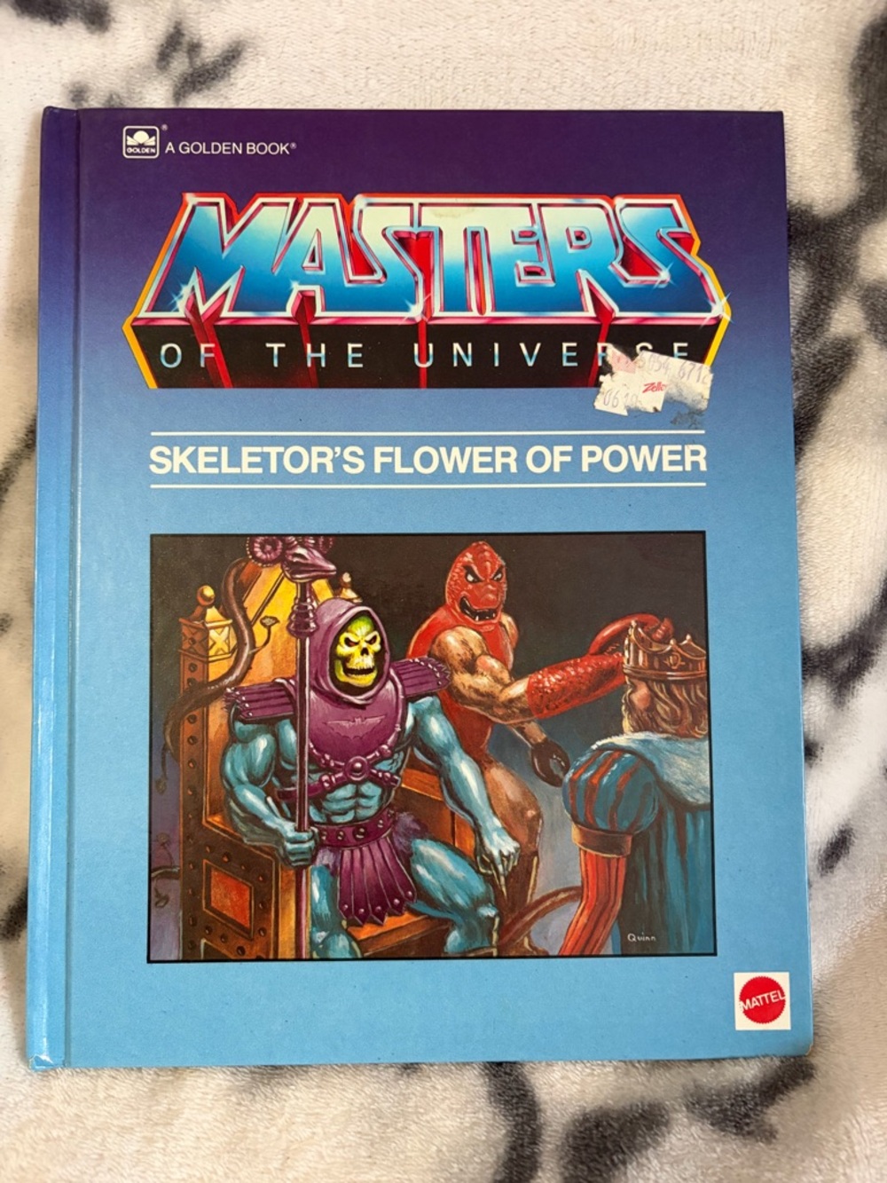 “MASTER OF THE UNIVERSE: Skeletor's Flower of Power" Hardcover Book (1985)